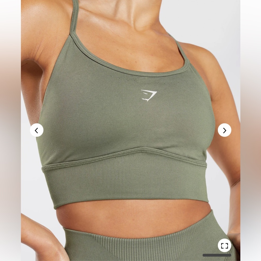 Gym shark size small sports bra